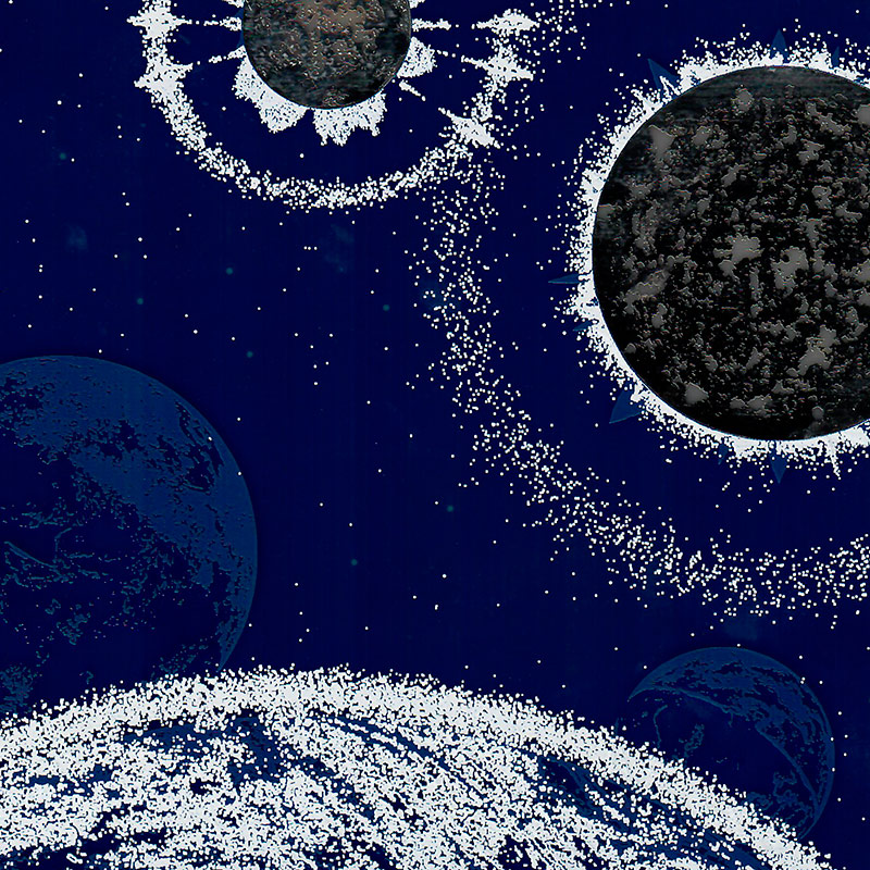 Conversation cosmique entre Stellagrades par Zandrine C