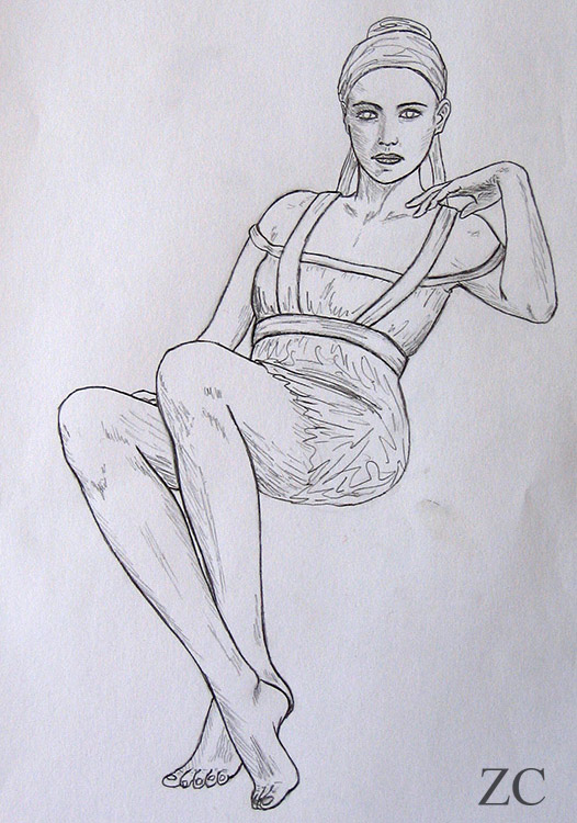 Assise, dyptique forestier par Zandrine C